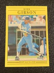 Kirk Gibson #U-26 Baseball Cards 1991 Fleer Update Prices