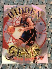 Allan Houston #HG10 Basketball Cards 2000 Topps Hidden Gems Prices