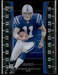 Anthony Gonzalez #105 Football Cards 2007 Upper Deck Trilogy Prices