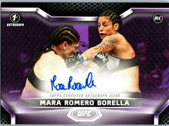 Mara Romero Borella [Purple] #KA-MRB Ufc Cards 2020 Topps UFC Knockout Autographs Prices