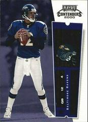 Tony Banks #7 Football Cards 2000 Playoff Contenders Prices