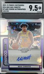 Max Christie #19 Basketball Cards 2022 Panini Contenders Optic Up and Coming Autograph Prices