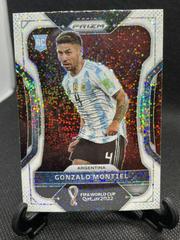 Gonzalo Montiel [White Sparkle] Soccer Cards 2022 Panini Prizm World Cup Prices