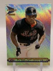Rickey Henderson #93 Baseball Cards 2000 Pacific Prism Prices