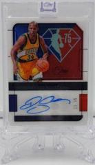 Ray Allen [Purple] Basketball Cards 2021 Panini One and One 75th Team Signatures Prices