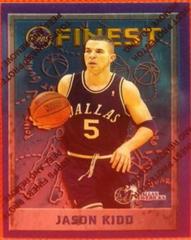 Jason Kidd [w Coating] #5 Basketball Cards 1995 Finest Prices
