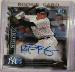 Rob Refsnyder [Blue Refractor] Baseball Cards 2016 Bowman Chrome Rookie Autographs Prices