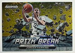 Jordan Hawkins [Gold] #4 Basketball Cards 2023 Panini Prizm Draft Picks Break Prices