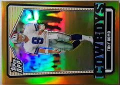 Tony Romo [Chrome Gold Refractor] #57 Football Cards 2007 Topps Draft Picks & Prospects Prices