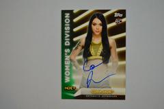 Cora Jade [Green] #A-CJ Wrestling Cards 2021 Topps WWE Women's Division Autographs Prices