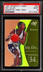 Ray Allen [Essential Credentials Now] Basketball Cards 1997 Skybox E-X2001 Prices