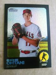 Shohei Ohtani [Chrome Black] Baseball Cards 2022 Topps Heritage Prices
