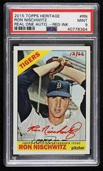 Ron Nischwitz [Red Ink] #RN Baseball Cards 2015 Topps Heritage Real One Autographs Prices