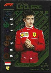 Charles Leclerc #LE3G Racing Cards 2020 Topps Turbo Attax Formula 1 Limited Edition Prices