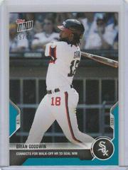 Brian Goodwin [Blue] Baseball Cards 2021 Topps Now Prices