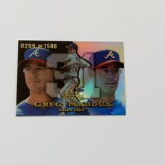 Greg Maddux [Row 1] #31 Baseball Cards 1999 Flair Showcase Prices