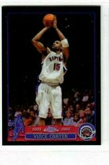 Vince Carter [Black Refractor] Basketball Cards 2003 Topps Chrome Prices