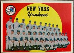Yankees Team #510 Baseball Cards 1959 Topps Prices