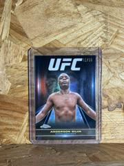 Anderson Silva [Black Refractor] #SUG-13 Ufc Cards 2024 Topps Chrome UFC Supergiant Prices
