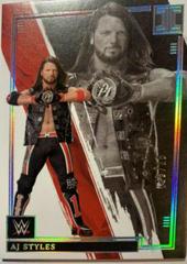 AJ Styles [Holo Silver] Wrestling Cards 2022 Panini Impeccable WWE Prices