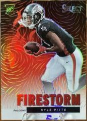 Kyle Pitts Football Cards 2021 Panini Select Firestorm Prices