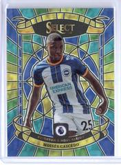 Moises Caicedo #19 Soccer Cards 2022 Panini Select Premier League Stained Glass Prices
