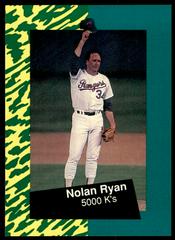 Nolan Ryan [5000 K's] #5 Baseball Cards 1991 Classic Prices
