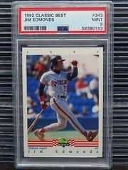 Jim Edmonds #343 Baseball Cards 1992 Classic Best Prices