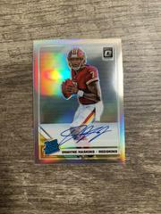 Dwayne Haskins #151 Football Cards 2019 Donruss Optic Rated Rookie Autographs Prices