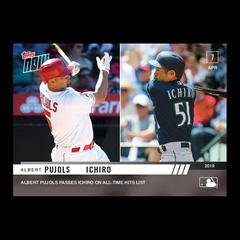 Albert Pujols, Ichiro #56 Baseball Cards 2019 Topps Now Prices