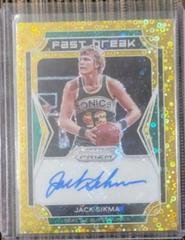 Jack Sikma [Gold] Basketball Cards 2021 Panini Prizm Fast Break Autographs Prices