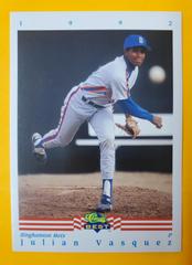 Julian Vasquez #27 Baseball Cards 1992 Classic Game Prices