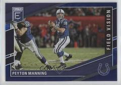 Peyton Manning [Blue] #FV9 Football Cards 2022 Panini Donruss Elite Field Vision Prices