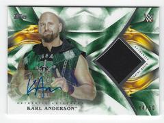 Karl Anderson Wrestling Cards 2019 Topps WWE Undisputed Auto Relic Prices