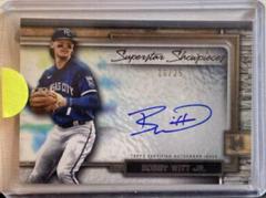 Bobby Witt Jr. #SS-BWJ Baseball Cards 2023 Topps Museum Collection Superstar Showpieces Autographs Prices