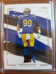 Aaron Donald [Bronze] #57 Football Cards 2021 Panini Impeccable Prices