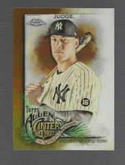 Aaron Judge [Gold] #11 Baseball Cards 2022 Topps Allen & Ginter Chrome Prices