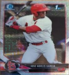 Jose Adolis Garcia [Refractor] #BCP-121 Baseball Cards 2018 Bowman Chrome Prospects Prices