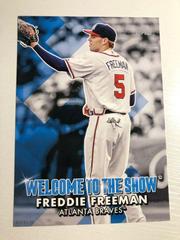Freddie Freeman [5x7] #WTTS-15 Baseball Cards 2022 Topps Welcome to the Show Prices