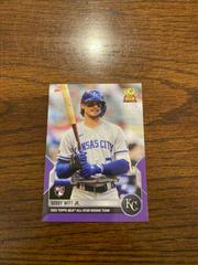 Bobby Witt Jr. [Purple] Baseball Cards 2022 Topps Now Rookie Cup All Star Team Prices
