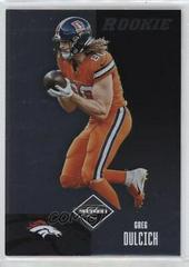 Greg Dulcich [Limited Edition] #LI-62 Football Cards 2022 Panini Limited 2004 Tribute Rookies Prices