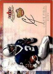 Chafie Fields [Silver] Football Cards 2000 Fleer Autographics Prices