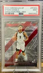 Dyson Daniels [Red] Basketball Cards 2022 Panini Chronicles Draft Picks Power Formulas Prices
