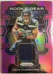 Zach Charbonnet [Pink] #RG-ZC Football Cards 2023 Panini Prizm Rookie Gear Prices