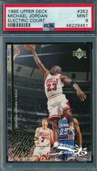 Michael Jordan [Electric Court] #352 Basketball Cards 1995 Upper Deck Prices