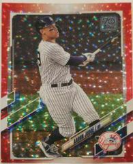 Aaron Judge [Red] #99 Baseball Cards 2021 Topps Prices