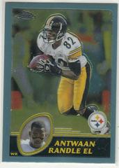 Antwaan Randle El #54 Football Cards 2003 Topps Chrome Prices
