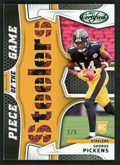 George Pickens [Green] #PG-GP Football Cards 2022 Panini Certified Piece of the Game Prices