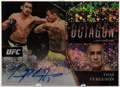 Tony Ferguson [Disco Prizms] Ufc Cards 2021 Panini Select UFC Octagon Action Signatures Prices