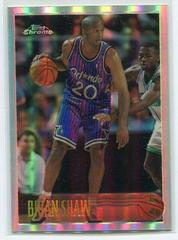 Brian Shaw [Refractor] #204 Basketball Cards 1996 Topps Chrome Prices